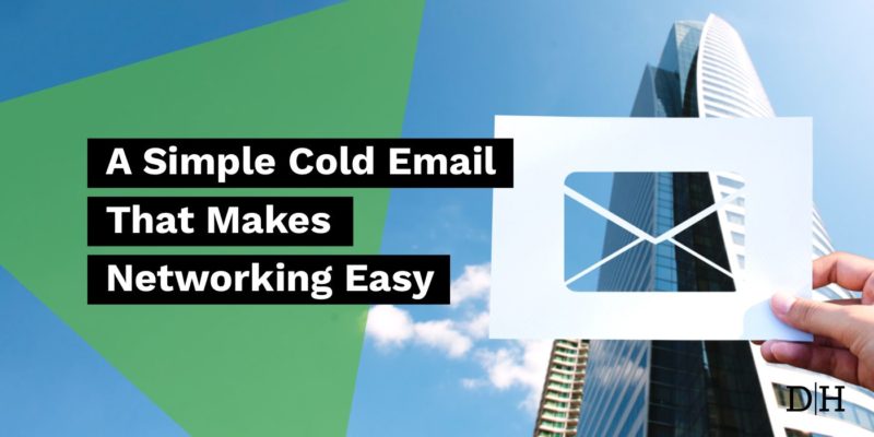 A Simple Cold Email That Makes Networking Easy (Free Email Template)