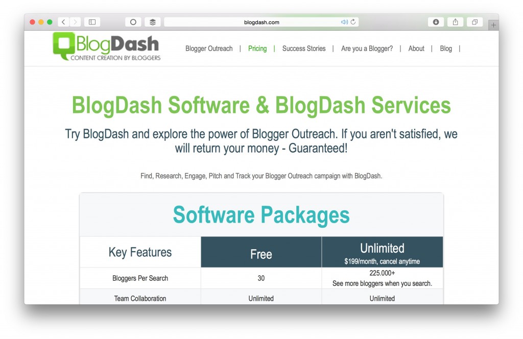 eCommerce Promotion – BlogDash