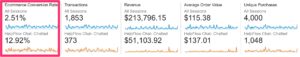 Guide to live chat stats: Helpflow-Google Analytics